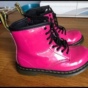 Pink patent leather docs